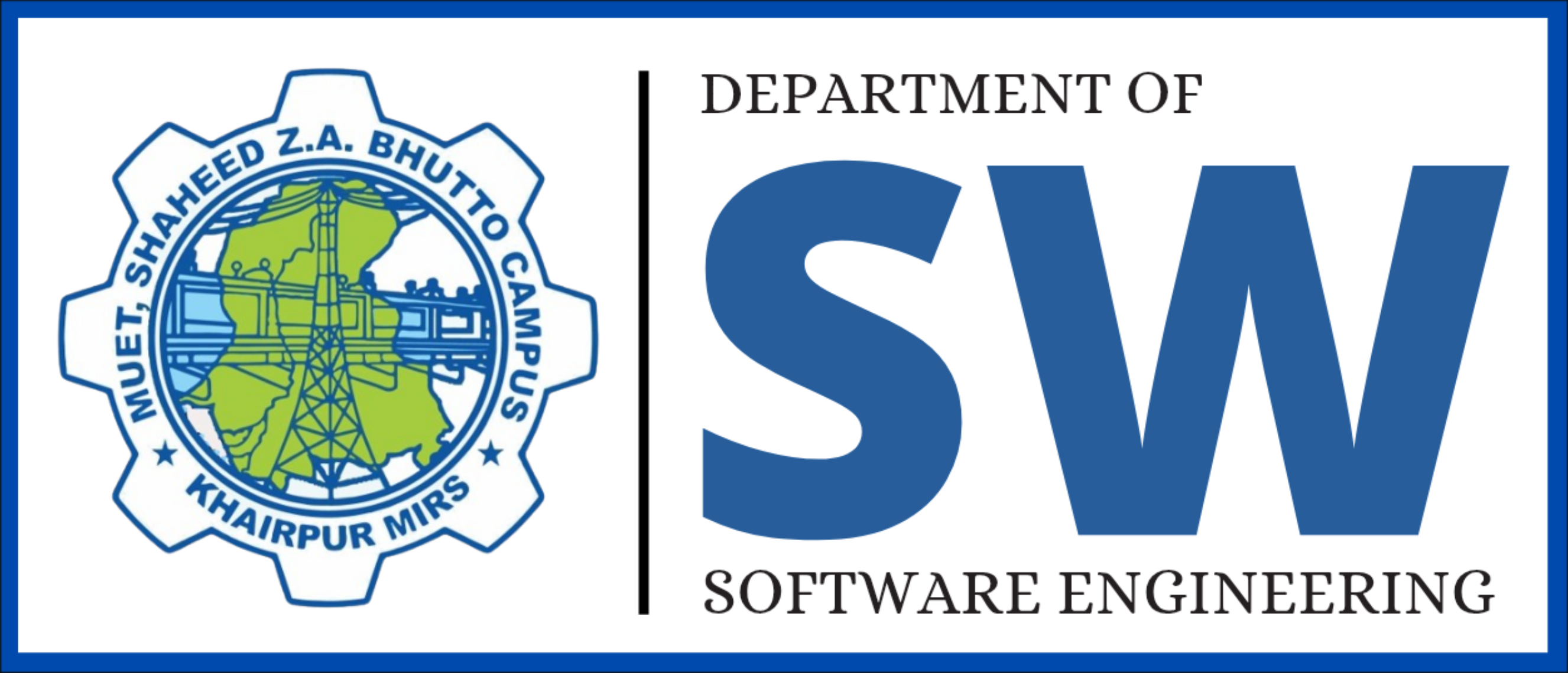 Department and MUET SZAB Logo
